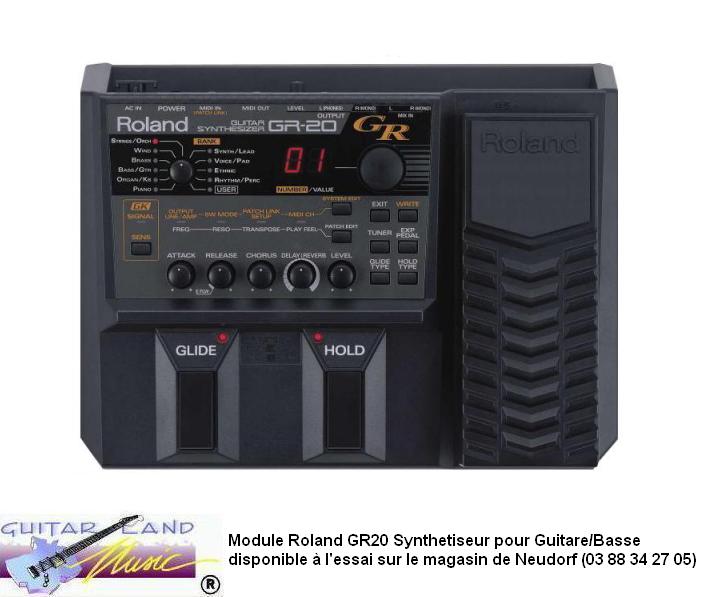 Module Roland GR20 Synthetiseur pour Guitare/Basse